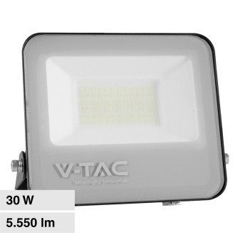 V-Tac VT-4435 Faro LED 30W Faretto SMD IP65 Colore Nero