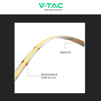 VT-COB-560 V-Tac Striscia LED SMD Flessibile 90W 5mt