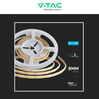 VT-COB-560 V-Tac Striscia LED SMD Flessibile 90W 5mt