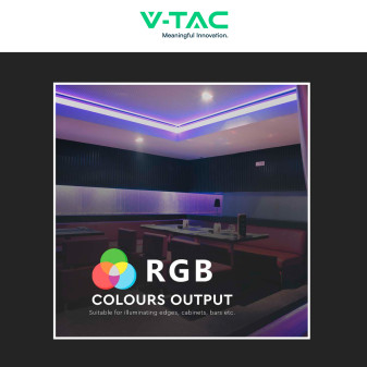 VT-3535-120 Striscia LED Flessibile 60W SMD RGB 120 LED/m 24V - 5m V-Tac