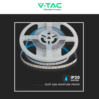 VT-3535-120 Striscia LED Flessibile 60W SMD RGB 120 LED/m 24V - 5m V-Tac
