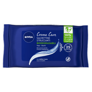 Creme Care Salviettine Struccanti Confezione da 25pz NIVEA