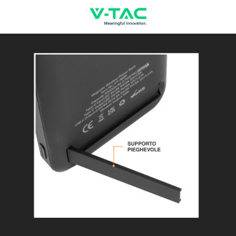 VT-3529 Power Bank a Ricarica Rapida 10000mAh MagSafe V-Tac