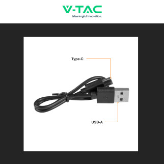 VT-3529 Power Bank a Ricarica Rapida 10000mAh MagSafe V-Tac