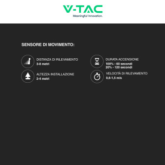 VT-1253S Tubo Plafoniera LED SMD 36W IP65 120cm V-Tac