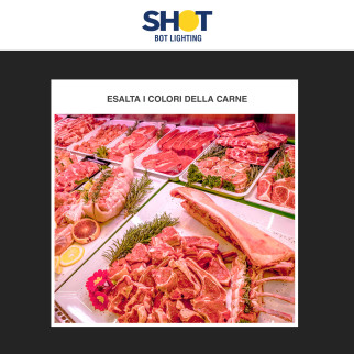 Tubo LED T8 G13 5,2W 60cm con Starter per Carni Bot Lighting Shot