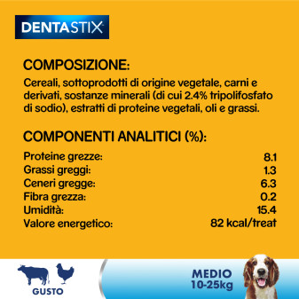 Acquista Pedigree Dentastix Medium per l'igiene orale del Ca