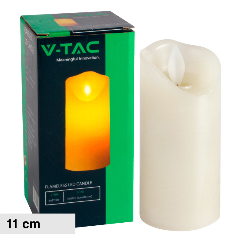 VT-7568 Lampada LED da Tavolo Effetto Candela 53x110mm V-Tac