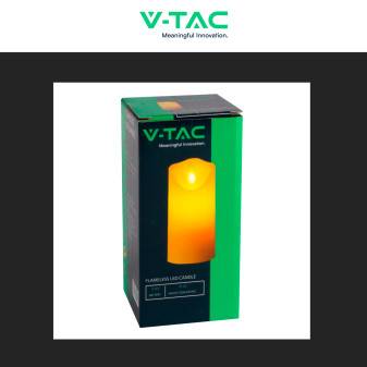 VT-7568 Lampada LED da Tavolo Effetto Candela 53x110mm V-Tac