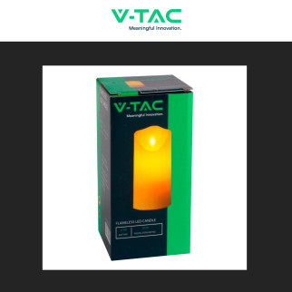 VT-7568 Lampada LED da Tavolo Effetto Candela 53x110mm V-Tac