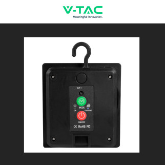 VT-2835 Striscia LED RGB con Pannello Solare e Telecomando 6W V-Tac