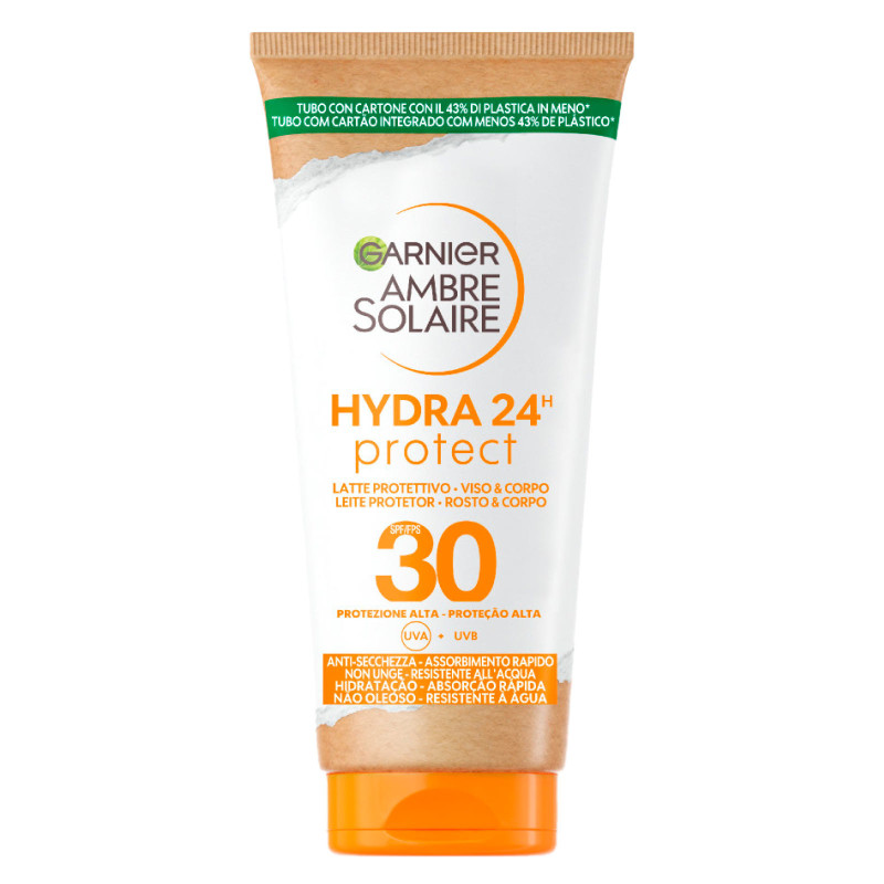 Hydra 24h Protect SPF 30 Burro di Karitè Garnier Ambre Solaire