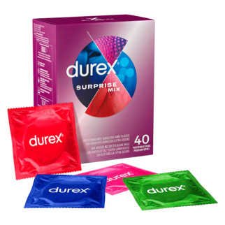 Surprise Me Box da 40 Preservati Misti Durex