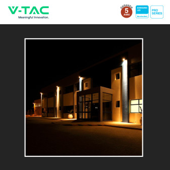 VT-44101 Faro LED 100W SMD Chip Samsung IP65 Nero V-Tac Pro