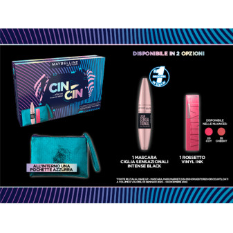 Mascara e Rossetto Maybelline New York Cin Cin
