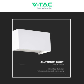 Lampada LED da Muro 24W VT-8125 SMD Colore Bianco V-Tac