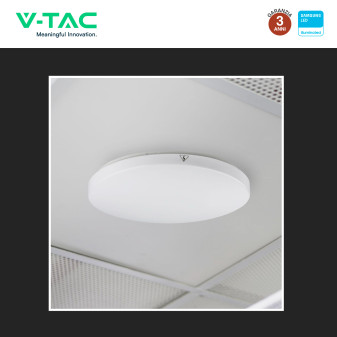 VT-8033RD Plafoniera LED Rotonda 15W SMD Chip Samsung V-Tac