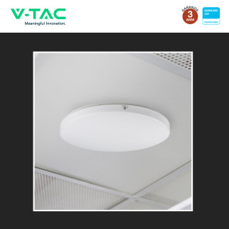 VT-8033RD Plafoniera LED Rotonda 15W SMD Chip Samsung V-Tac