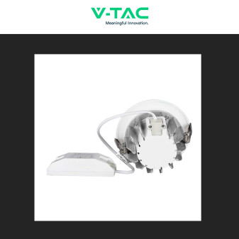 VT-26451 Faretto LED COB Rotondo da Incasso 40W Bianco V-Tac