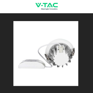 VT-26451 Faretto LED COB Rotondo da Incasso 40W Bianco V-Tac