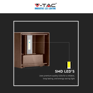 VT-759-12 Lampada LED da Muro 11W SMD Applique IP65 V-Tac