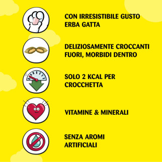Snack all'Erba Gatta per Gatti - Confezione 60g Catisfactions