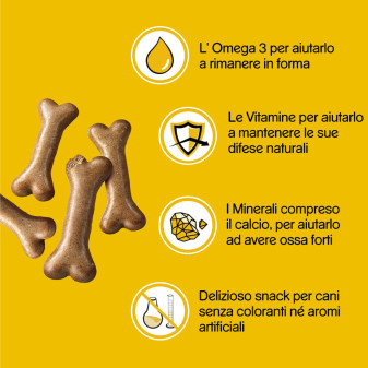 Biscotti Gusto Carne Cani 500g Pedigree Biscrok Multi Mix