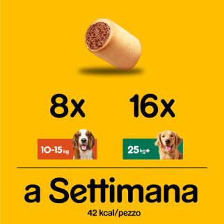 Biscotti Ripieni Carne Cani 500g Pedigree Markies