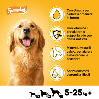 Snack Gusti Misti Carne Cani 110x Pedigree Schmackos Multi