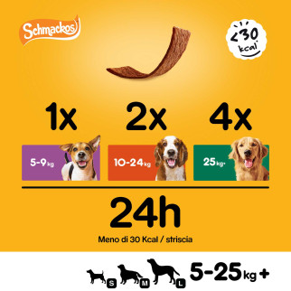 Snack Gusti Misti Carne Cani 110x Pedigree Schmackos Multi