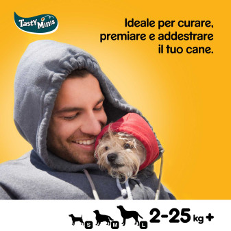 Tasty Minis Biscottini Gusto Manzo e Formaggio per Cani 140g Pedigree