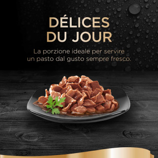 Sheba Délices Du Jour in Salsa Gusto Pollo e Tacchino per Gatti 75x