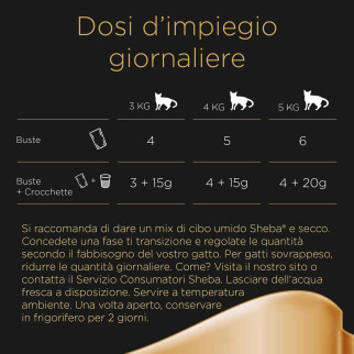 Sheba Delicatezze in Gelatina Selezione del Mare per Gatti 60x 85g