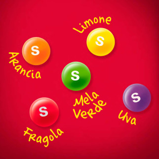 Fruits Caramelle alla Frutta Gusto Dolce 38g Skittles