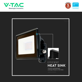 VT-118 Faro LED 10W SMD Chip Samsung IP65 V-Tac