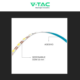 VT-2835-126 Striscia LED Flessibile 40W SMD 24V 5m V-Tac