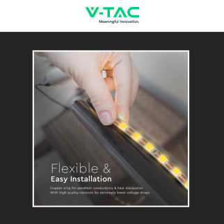 VT-2835-126 Striscia LED Flessibile 40W SMD 24V 5m V-Tac