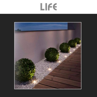 Punto Luce LED COB 4,5W Segnapasso da Interramento IP67 IK06 Life