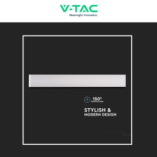 VT-821 Lampada LED da Muro 17W SMD IP44 Colore Bianco V-Tac