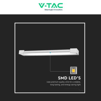VT-819 Lampada LED da Muro 16W SMD IP44 Ruotabile Bianco V-Tac