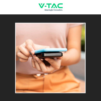 VT-100011 Power Bank 10000mAh Ricarica Rapida PD V-Tac