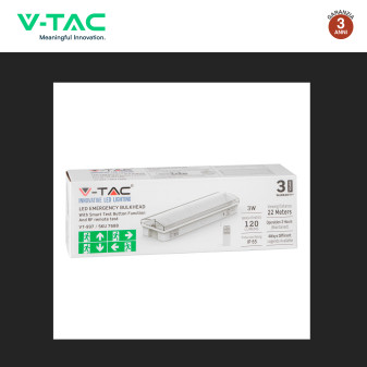 VT-997 Lampada LED di Emergenza 3W SMD IP65 V-Tac
