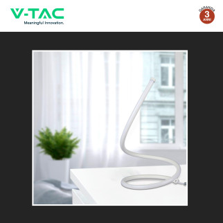 VT-7312 Lampada LED da Tavolo 20W Colore Bianco V-Tac
