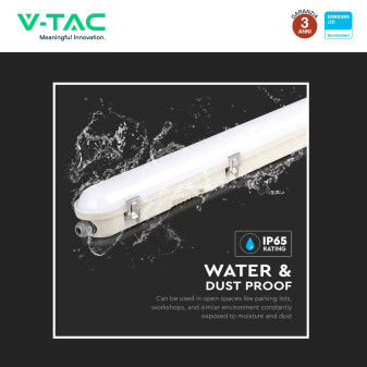 VT-150148S Tubo LED Plafoniera 48W Samsung SMD IP65 V-Tac
