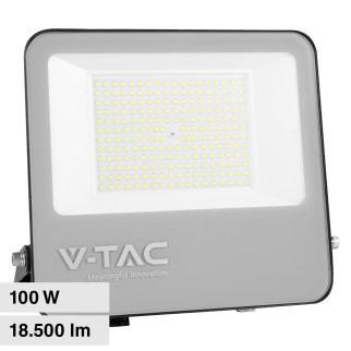 V-Tac VT-44105 Faro LED 100W Faretto SMD IP65 Nero