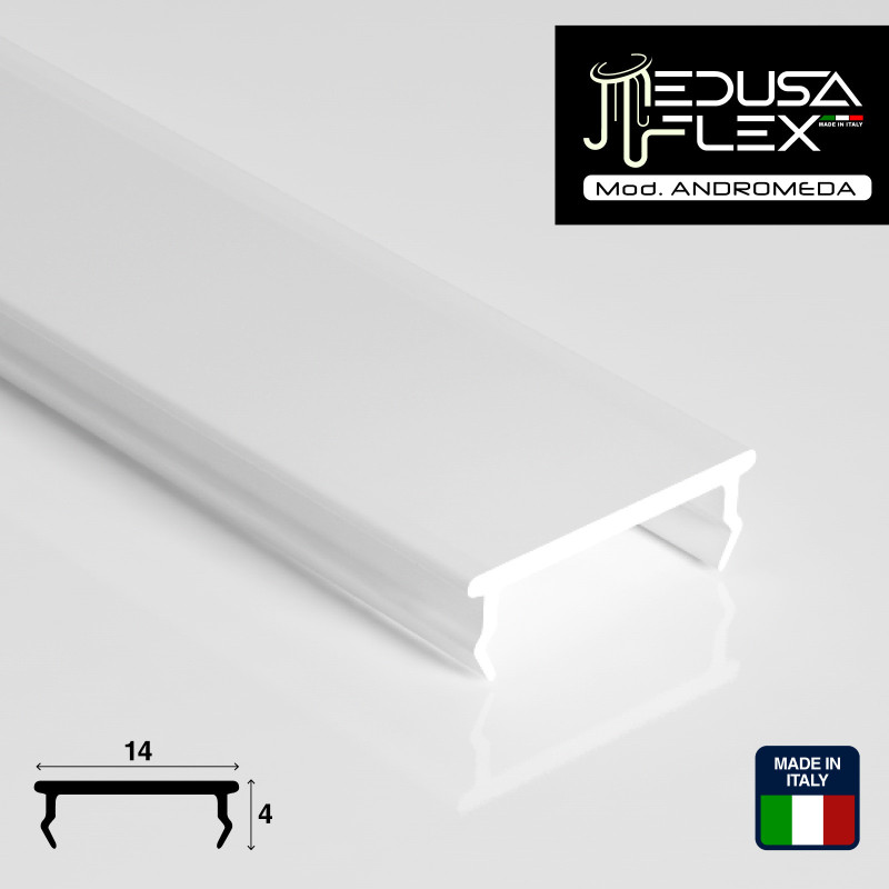 Medusaflex Andromeda Copertura Milky per Profilo in Alluminio