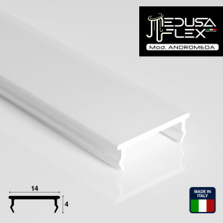 Medusaflex Andromeda Copertura Milky per Profilo in Alluminio