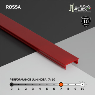 Medusaflex Andromeda Copertura Rossa per Profilo in Alluminio
