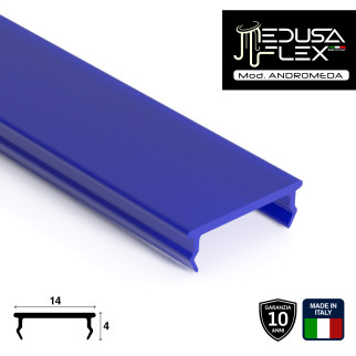Medusaflex Andromeda Copertura Blu per Profilo in Alluminio