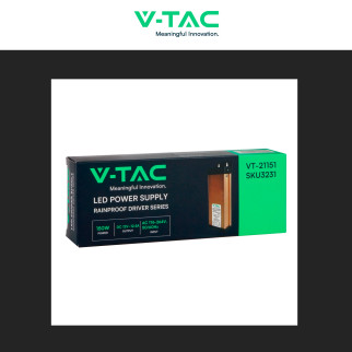 V-Tac VT-21151 Alimentatore 150W 12V Rainproof IP45 a 1 Uscita con